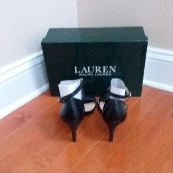 🆕️Ralph Lauren Ankle Strap Leather Dress Sandals - Picture 7 of 8